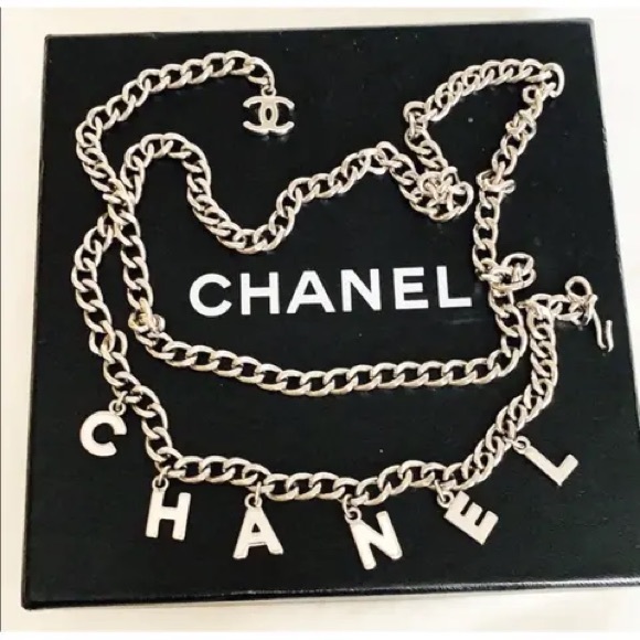 Rare Chanel Chain Monogram Belt New in Box - Picture 8 of 14